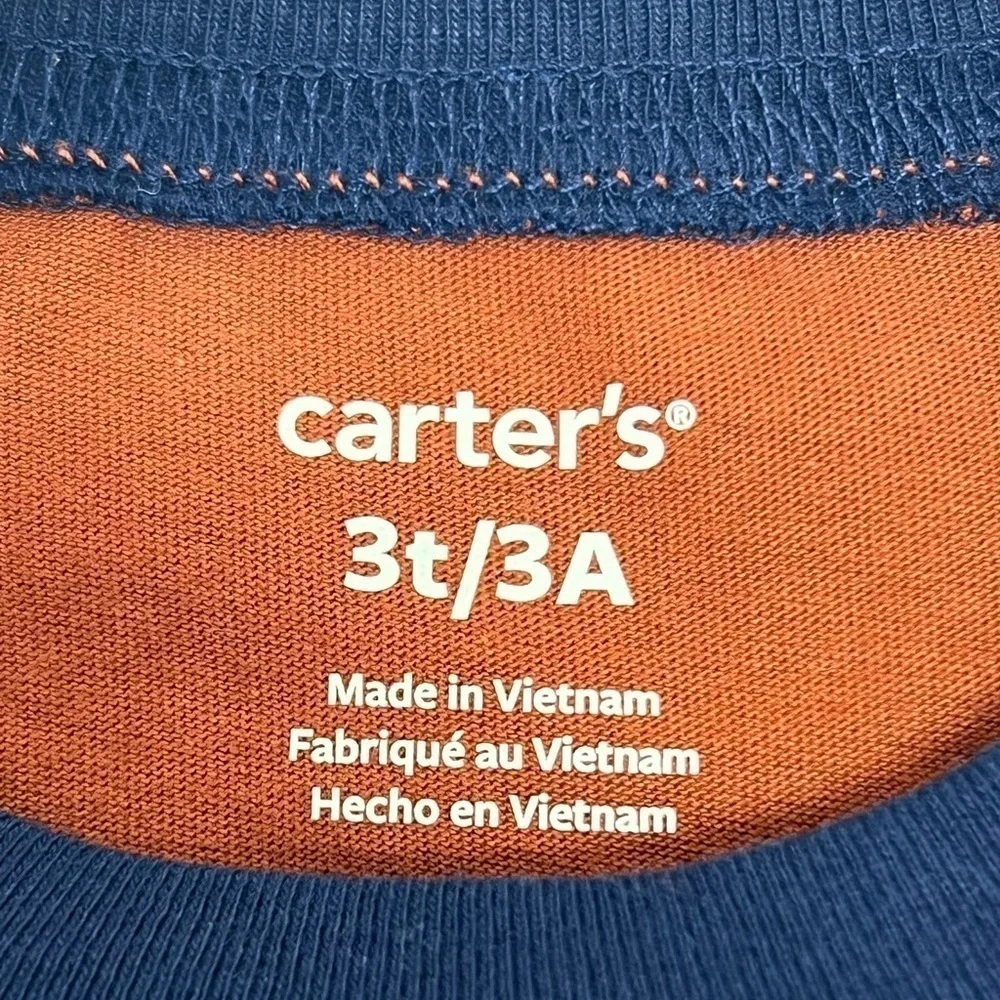 CARTER'S- Baby & Toddler - Boys 2 Piece Long Sleeve & Jogger Pant Outfit Set 3T
